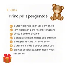 Urso Gigante Teddy Bear 2 Metros (ja Cheio) Foto mini 4