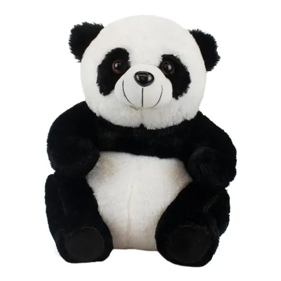 Urso Panda Sentado 20cm - PelĂșcia - Pandinha Foto 1
