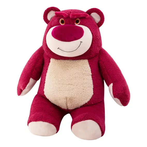 Urso Pelucia Lotso Toy Story Com Cheiro De Morango Gigante Cor Rosa Foto 1