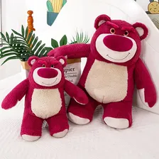 Urso Pelucia Lotso Toy Story Com Cheiro De Morango Gigante Cor Rosa Foto mini 3