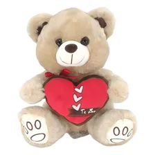 Urso Pelucia Medio Com Coração Para Namorada Foto mini 1