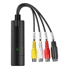 Usb Conversor Placa Captura Externa Audio Video Pc Dvd Vhs Foto mini 1