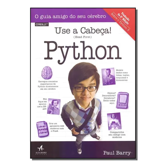 Use a Cabeça! Python ? 2ª Edição - Editora Alta Books Foto 1