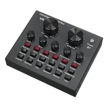 V8 Multifuncional Som Usb Interface Áudio Inteligente Foto mini 1