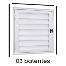 Va! abrigo porta alumínio branco 100x100 linha 25 portinhola Foto mini 3