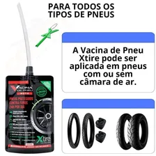 Vacina De Pneu Xtire Para Moto 250ml Com 2 Unidades Foto mini 3
