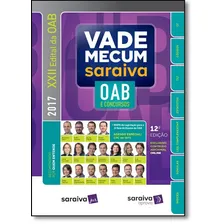 Vade Mecum Saraiva: Oab E Concursos - 2017 Foto  mini 1