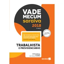 Vade Mecum Saraiva - Trabalhista E Previdenciário Foto mini  2
