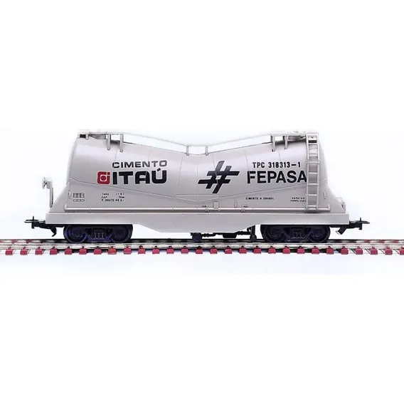 Vagão Tanque Cimento Itau - Ho 1/87 Frateschi 2021 Foto 1