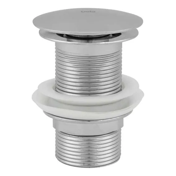 Válvula Click De Inox Para Cubas cromada Bela Metais Foto 1
