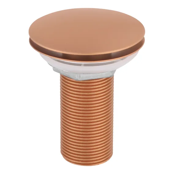 Válvula Click Pia Cuba Banheiro Lavatorio Rose Gold 7/8 Foto 1