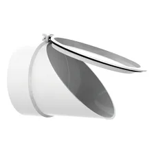 Válvula De Retenção De Tubos Esgoto Retorno Mau Cheiro 100mm Valeplast Foto mini 1