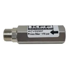 Válvula De Retenção Pneumática M/f 1/4 Npt P/ Ar Comprimido Foto  mini 1