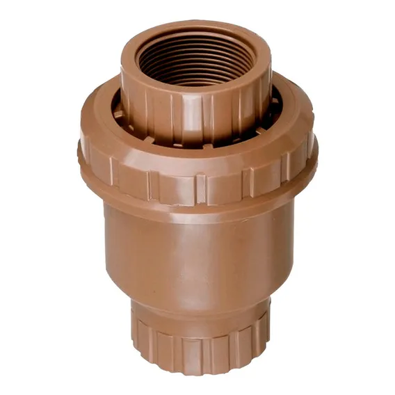 Válvula De Retenção Pvc Roscável De 1'' Polegada (32mm) Foto 1