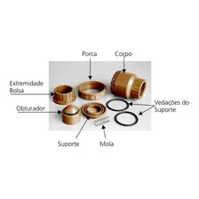 Válvula De Retenção Pvc Roscável De 1'' Polegada (32mm) Foto mini 2