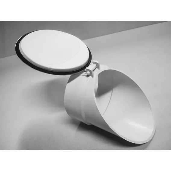 Válvula De Retenção Esgoto Calha 100mm Anti Enchente Ratos Foto 1