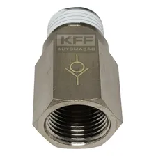 Válvula De Retenção Pneumática M/f 3/8 Npt P/ Suspensão A Ar Foto mini 4