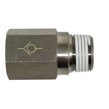Válvula De Retenção Pneumática M/f 3/8 Npt P/ Suspensão A Ar Foto mini 1