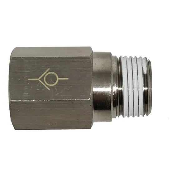 Válvula De Retenção Pneumática M/f 3/8 Npt P/ Suspensão A Ar Foto 1