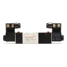 Válvula Duplo Solenoide 5/2 Vias 24vcc Rosca 1/8 Pneumática Foto mini 2