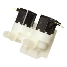 Válvula Entrada Água Dupla Compatível Brastemp Consul 220v Foto mini 3