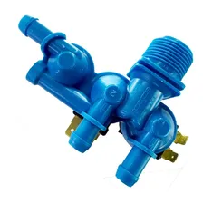 Válvula Entrada Água Tripla Electrolux 15kg 220v Lt15f Ltr15 Foto mini 4