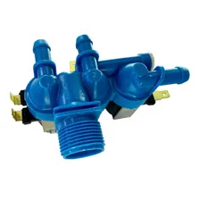 Válvula Entrada Água Tripla Electrolux 15kg 220v Lt15f Ltr15 Foto mini 2