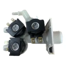 Válvula Entrada Tripla Lavadora Brastemp Bwd15 220v Foto mini 3