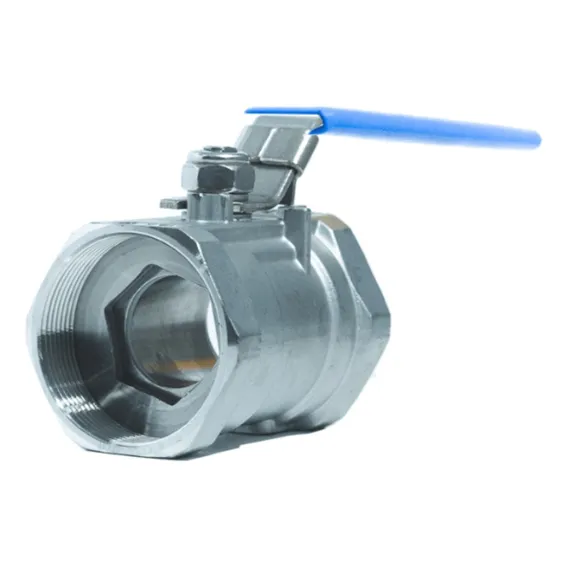 Válvula Esfera Monobloco Aço Inox 316 Rosca Bsp Ø 1/2 Foto 1
