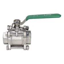 Valvula Esfera Tripartida Cf8 (inox) 1 | Lpx Foto mini  3