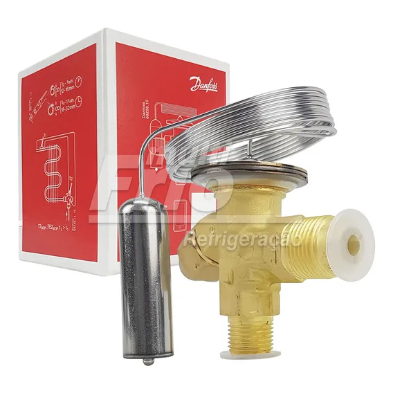 Válvula Expansão Rosca Tx2 R22 R407c Danfoss 068z3206 Foto 1