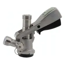 Válvula Extratora Tipo S Barril Chopp - 100% Aço Inox Foto  mini 1