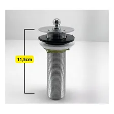 Válvula Lavatório Longa P/ Cuba Sobrepor Ou Apoio 11cm Metal 7/8 Cromada Foto mini 2