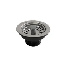 Válvula Pia Americana Cromada Inox 3.1/2'' Durín Cor Prateado Foto  mini 1