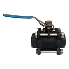 Válvula Registro Esfera Tripartida Aço Carbono Wcb 1'' Dn25 Foto mini 4
