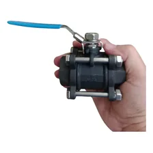 Válvula Registro Esfera Tripartida Aço Carbono Wcb 1'' Dn25 Foto mini 3