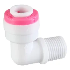 Válvula Retorno Conector Cotovelo Mangueira 1/4 Rosca 1/8 Foto mini  2
