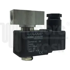 Valvula Solenoide 1/4 Bsp 9w 24vcc Werk Schott Foto mini 1