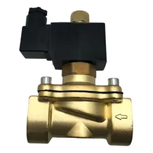 Válvula Solenoide 2 Vias Rosca 1/2' Normal Aberta 220v Ac Foto mini 2