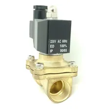 Válvula Solenoide Diafragma 3/4 Bsp 220 Vca Normal Fechada Foto mini 3