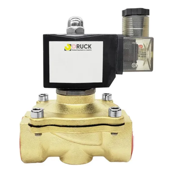 Válvula Solenoide Diafragma 3/4pol Bsp Normal F 220v Druck Foto 1