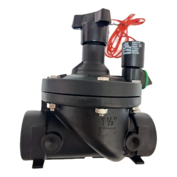 Válvula Solenoide Elétrica 1.1/2 Pol - Bermad Foto 1