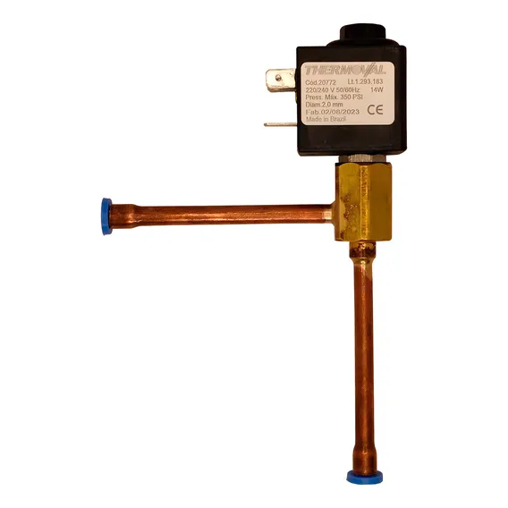 Válvula Solenoide Máquina De Gelo Sorvete 20772 Thermoval Foto 1