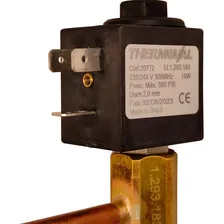 Válvula Solenoide Máquina De Gelo Sorvete 20772 Thermoval Foto mini  3