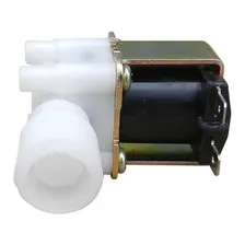 Valvula Solenoide Rosca 1/2 12v Agua P/ Automação Foto mini 1