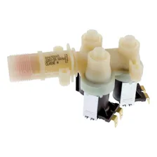 Válvula Tripla 3 Vias para Lavadora Brastemp BWM08 BWG10 220v Foto mini 1