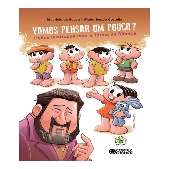 Vamos Pensar Um Pouco? Liçoes Ilustradas Com A Turma Da Mon Foto 1