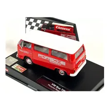 Van Autorama Vw Bus T2b Porsche Renndienst 1:32 Carrera Cor Vermelho Foto mini 3