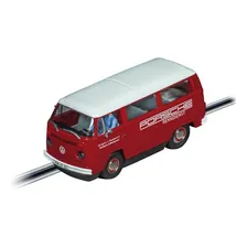 Van Autorama Vw Bus T2b Porsche Renndienst 1:32 Carrera Cor Vermelho Foto mini 1