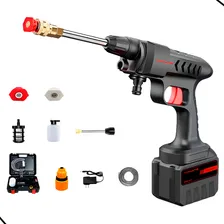 Vap Lavar Carro Portatil Lavadora Alta Pressão Bateria 30000 Cor Lava Jato Preto Vap 110V/220V Foto mini 1